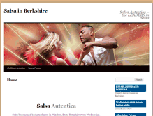 Tablet Screenshot of cuban-salsa.co.uk